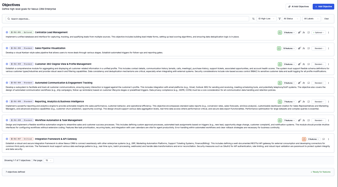 SoftwareSpec.AI - Transform Your Software Ideas Into AI-Ready ...
